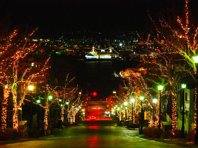 ■□■□■12/10(水)１日目<br />□■□■□八幡坂<br />■□■□■イルミネーション