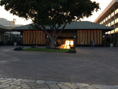 マリオットホテルの入り口