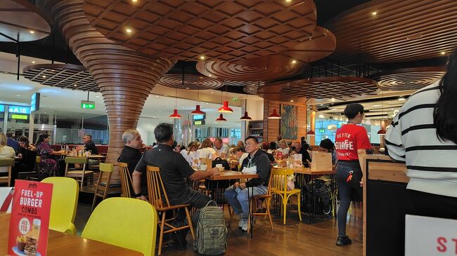 トランジットの時間を利用して休憩