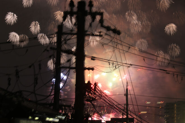豊中の娘夫婦の３階ベランダからです。
