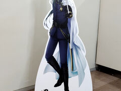 資料館内は残念ながら写真NG．2Fの隅にあった刀剣乱舞のパネルのみ撮影可でした．