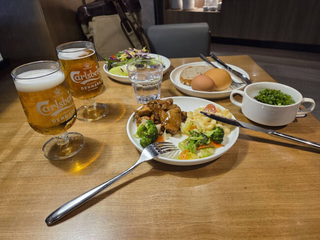 今日は去年より食べ物に恵まれた。