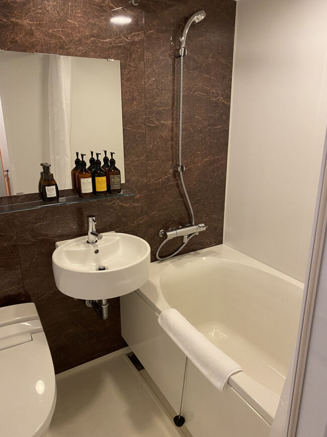 大浴場を利用するので<br />こちらは使用しませんでした。