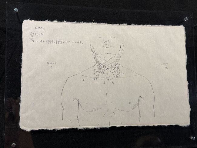 ハワードカーターの素描。<br />ツタンカーメンの墓を発見したことで一躍有名になったハワードカーター。<br />彼はもともと優秀な画家であり、精巧なスケッチ能力で知られていて、その能力を買われて発掘メンバーに選ばれたとも言われているんだとか。