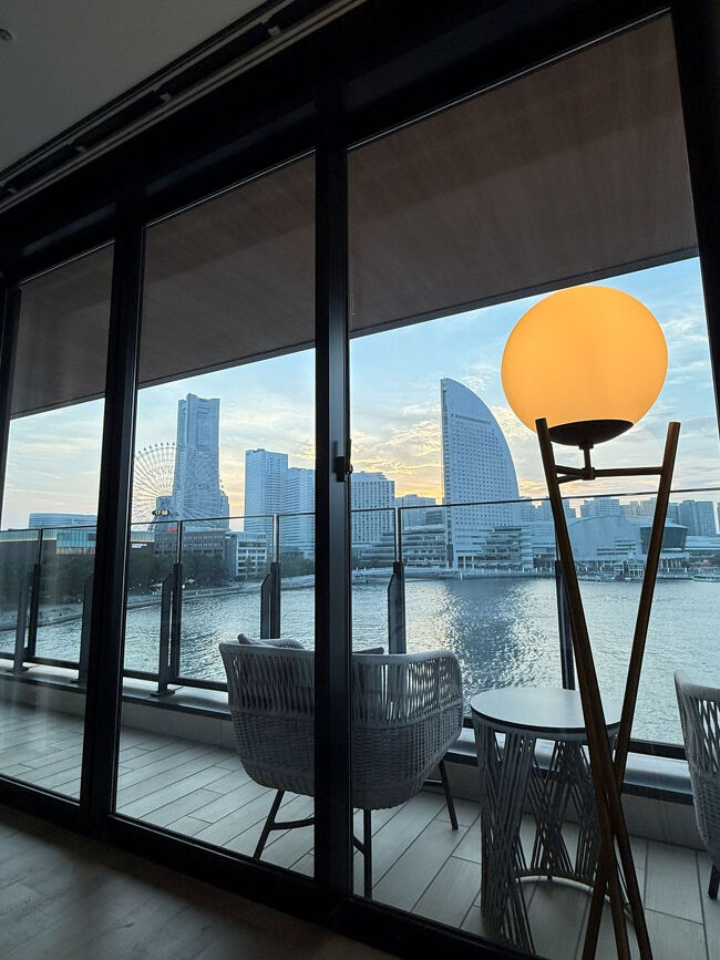 お部屋のテラスでまったりと寛いで、暮れ行くシーンを楽しむ時間が贅沢すぎて幸せ～☆彡