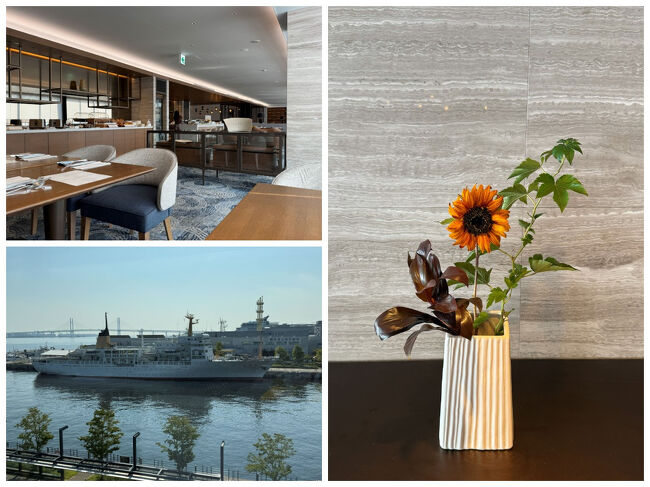 早速、朝食を頂きましょう。<br />昨夜たくさん食べたので、お腹はあまり空いていないけれど、旅先での朝食って特別感の塊だから、食べない手はないし。