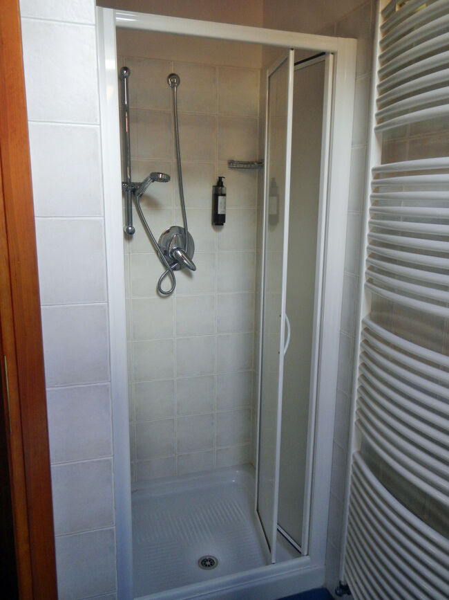 バスタブは無いが、シャワーの水量と温度は全く問題なし。