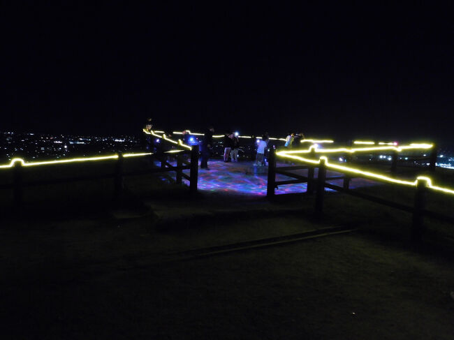 夜のライトアップはとても良かったです．これから丸亀城に行く予定の方にはお勧めの観光スポットです．この日はゆっくり休んで，翌日の石鎚山登山に備えました．つづく・・・