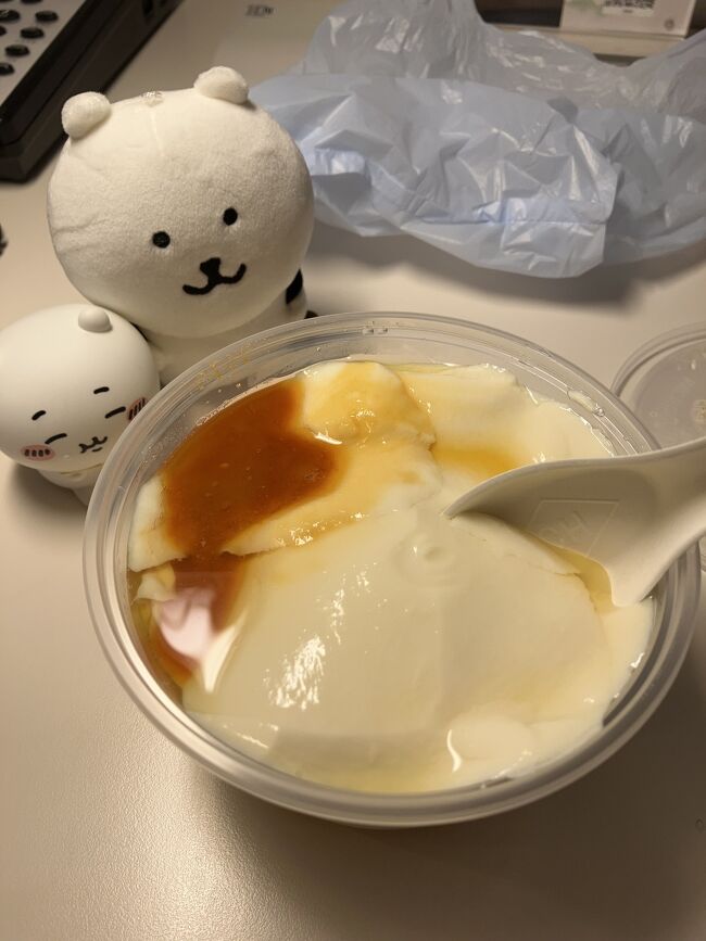 豆花13HKD<br /><br />まだほんのり温かくて、とても美味しかった。結構量ありますがペロリ。今日が美味しい思い出で終われてよかった～！こちらのお店本当におすすめ。<br /><br />明日はKさんと飲茶だよ！<br />おやすみなさい。<br /><br />