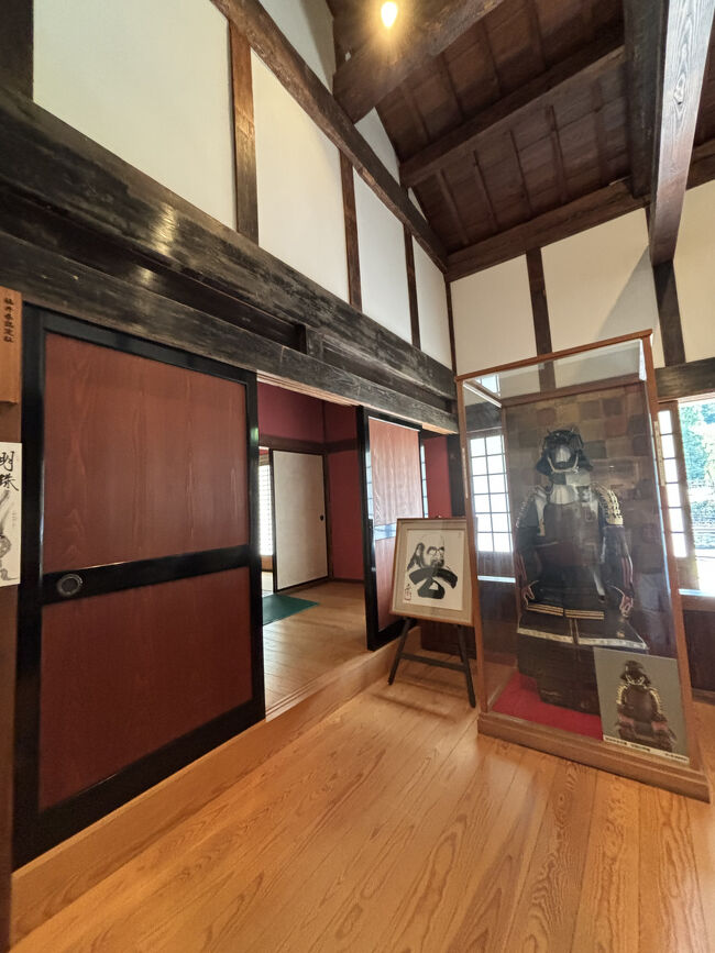 大庄屋だった田辺半太夫家の住宅の中を巡ります。