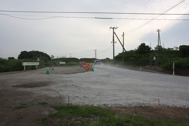 勇払郡むかわ町汐見。<br />その後、すぐにチンタ浜踏切跡が見えてきました。