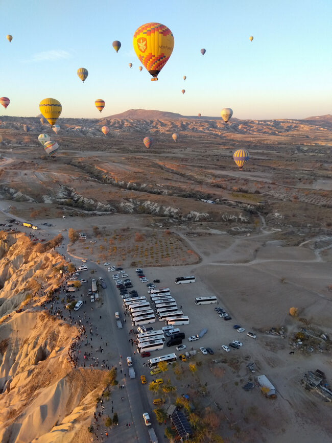観光バスが並んでいるとつい写真を撮ってしまいます。