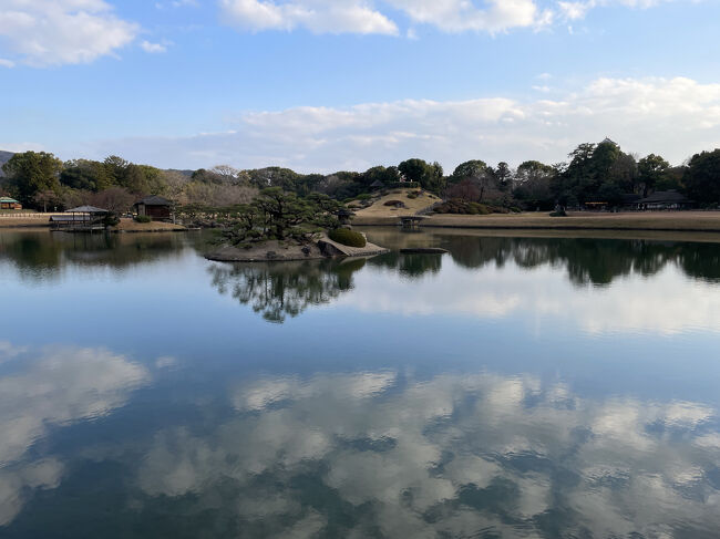 風もなくいい感じでミラー