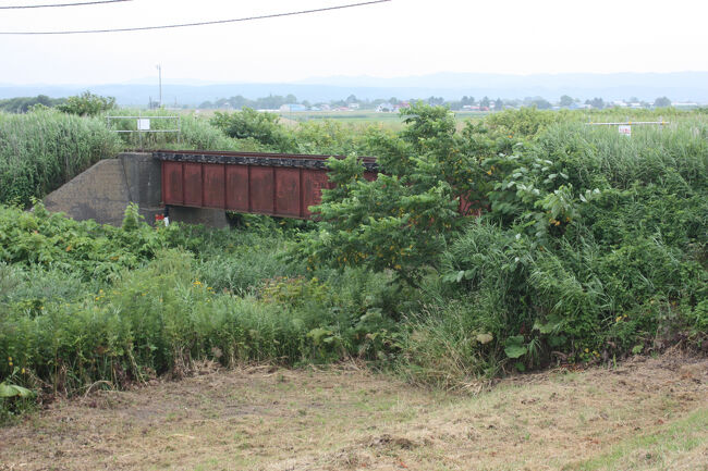 勇払郡むかわ町汐見。<br />橋梁を拡大して撮りました。
