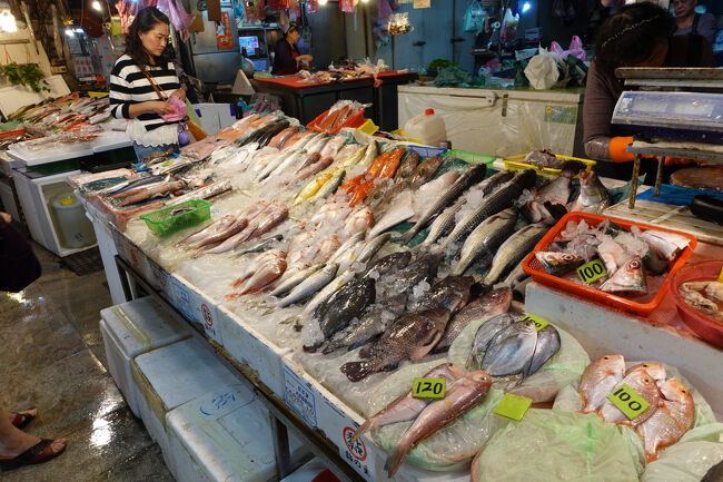 魚介の店多い。さすが海の街ですな。お、グジ…って、この辺にも？