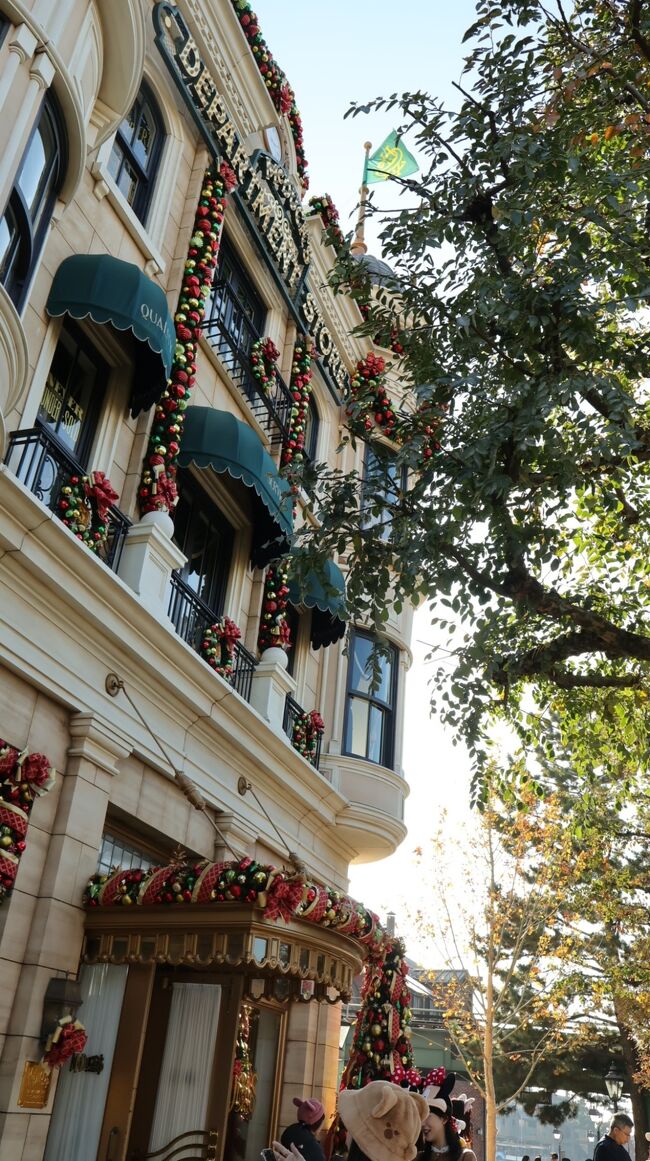 昼間も味がある。クリスマスっていいな