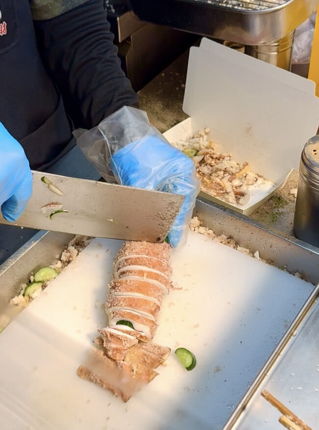 リズムよくカットしてくれます