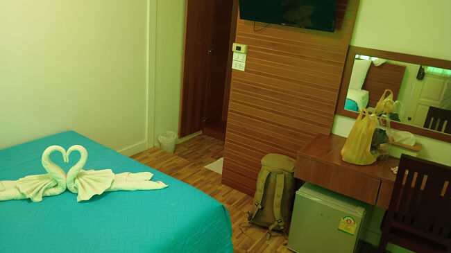 室内には冷蔵庫程度しかありませんが、十分です。