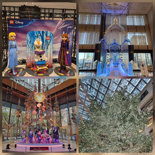 今年はディズニーコレクション。<br />アナ雪のLEGOは、珍しいですね。<br />KITTEのクリスタルなツリーは圧巻でしたよ。