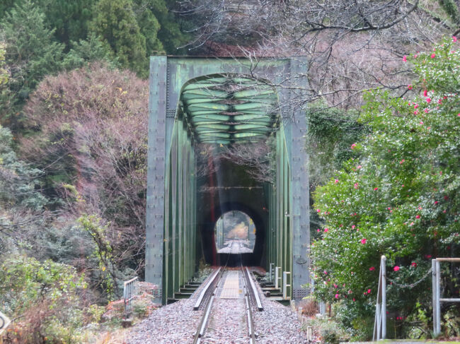 復路は雨がやんでました。