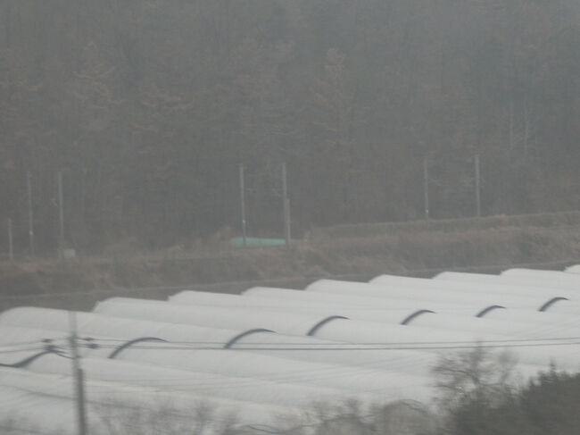 　京釜線が見えてきました。