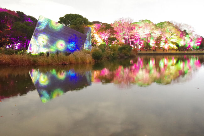 チームラボ・ボタニカルガーデンは完全屋外なので悪天候のときは大変そうだと思いました。けっこう歩きますし。でも他にも展示はあり、楽しめると思います。