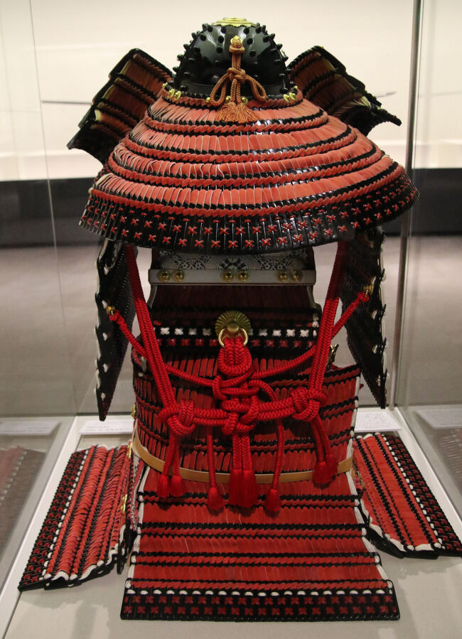 赤韋威鎧　兜・大袖付　複製