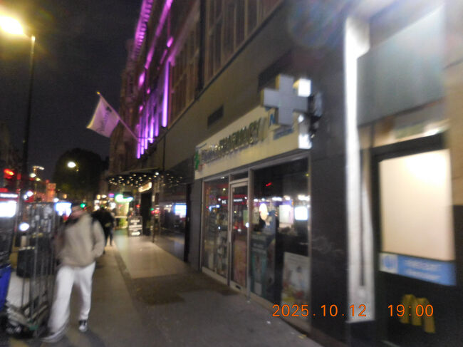 夜7時頃にホテルに無事帰着。<br />ホテルで荷物を受け取り、移動用に着替えや荷物の整理をして出発。