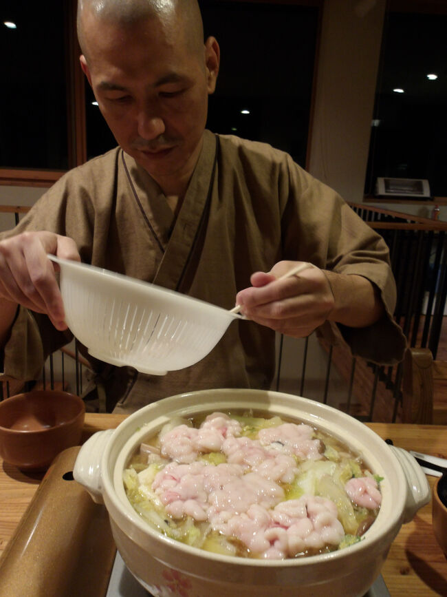 その前に、こちらの真鱈の白子(たち)を入れます(´艸｀*)。