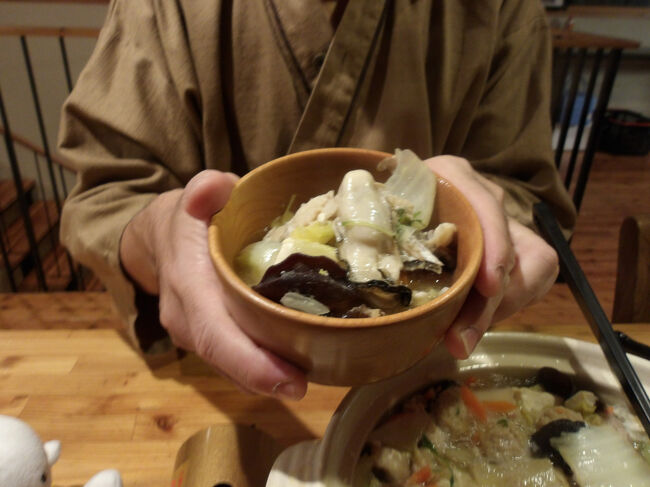 真鱈の白子や牡蠣などが入ったものなので、まぁお値段は(´艸｀;)(笑)。