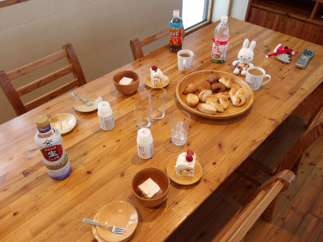 さて、朝食をいただきましょう。<br />