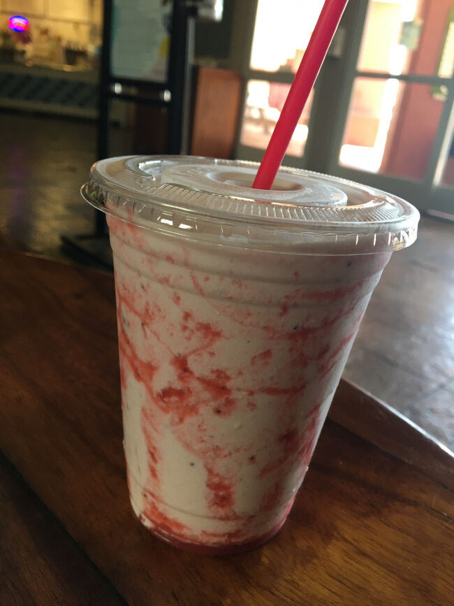 ストロベリーシェイクもおススメ