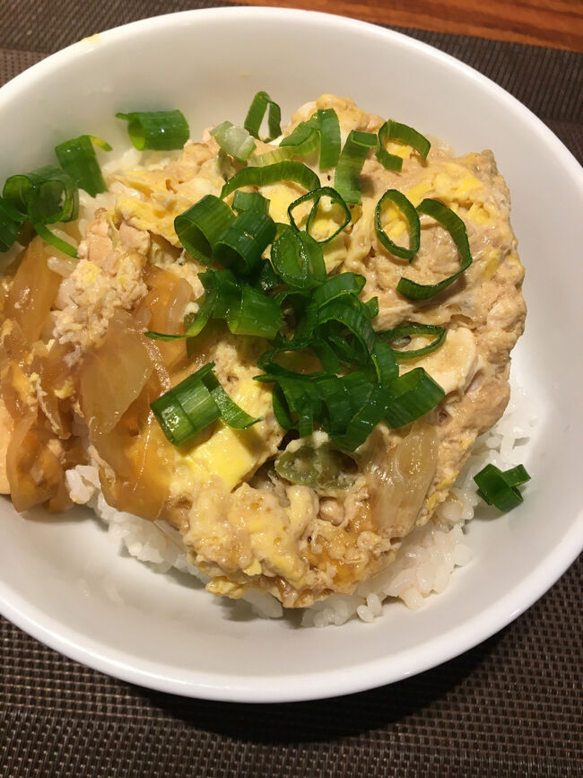 親子丼も作りました