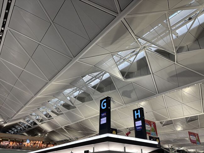 シンガポール航空の機械でチェックインや荷物を預けます。