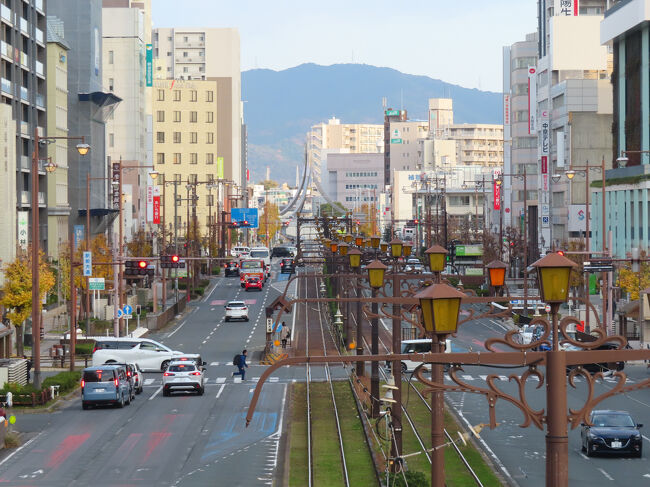 路面電車は見られなかった。