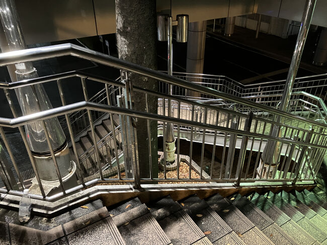 美しい階段もあります。