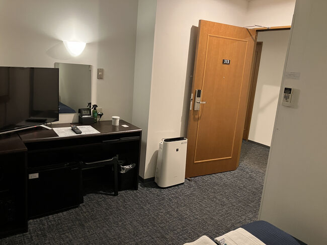 ベッドのかたさも好ましく、とても快適でした。