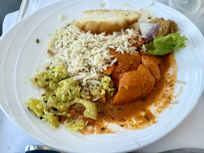 チキンは2人でシェアしました