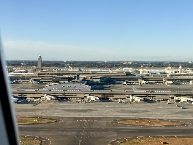 7:45成田着 (30分遅れ)