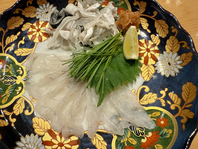 今年初のフグ刺しもそんな高くないし美味い