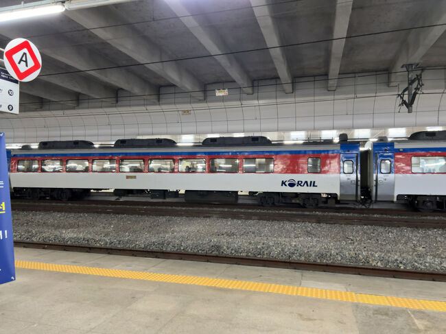 　忠北線経由「ムグンファ17:05号」堤川行きだったかな？