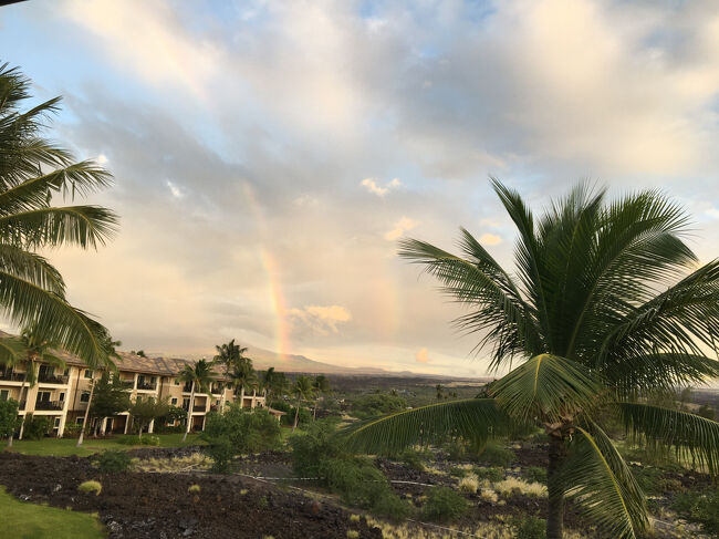 曇っていても虹が見えたら幸せになります