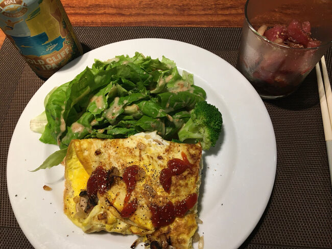 今日の晩御飯はお部屋で