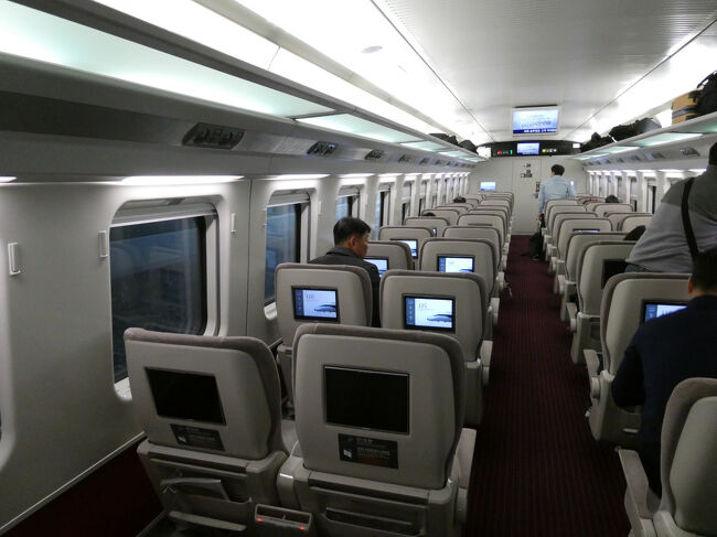 　特室予約していました。<br />　パーソナルモニター付きです。