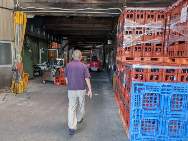 蔵を案内してもらった。