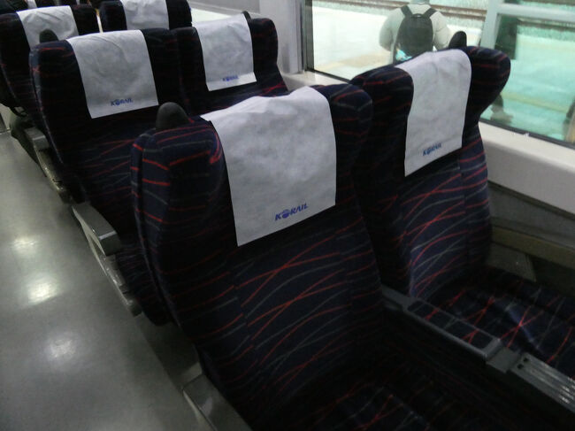 　セマウル号のシートです。