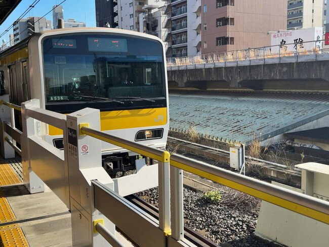 　亀戸駅11:55　→　秋葉原駅12:05（1107B）