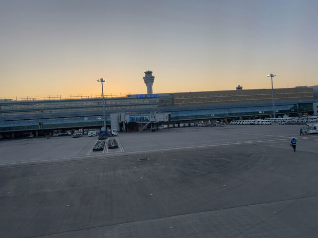 　A滑走路から離陸します。