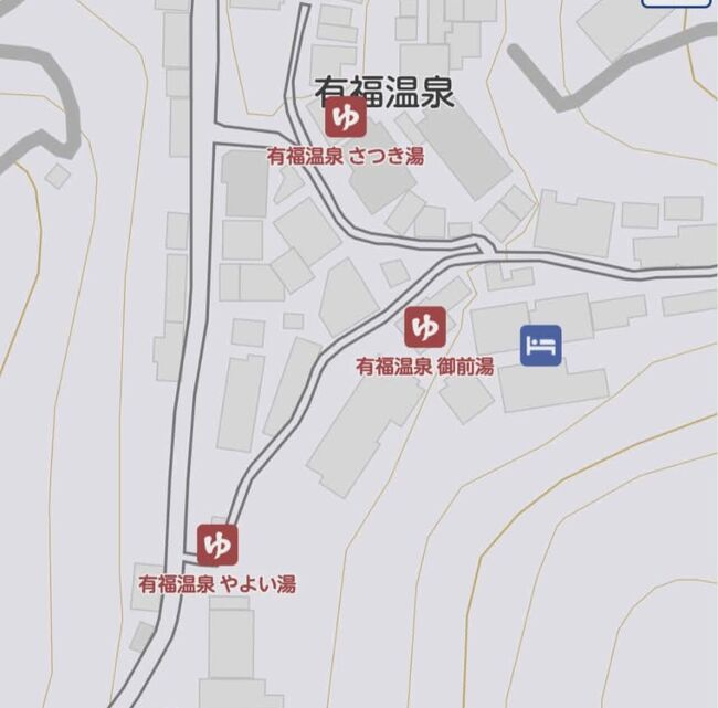 有福温泉には3つの外湯があり、まずは御前湯で24時間券600円を購入すると3つとも入れます。