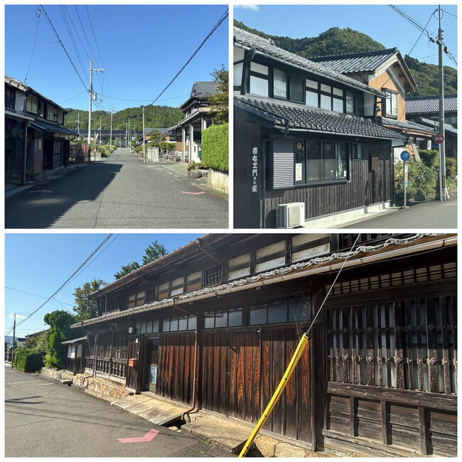 江戸後期から明治の建物も残っています。